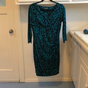 REDUCED!!! LAUREN V-neck 3/4 sleeve dress